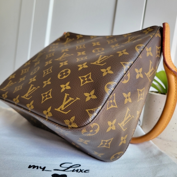 💕DISCONTINUED Louis Vuitton Looping MM Shoulder Bag Monogram - Picture 11 of 16